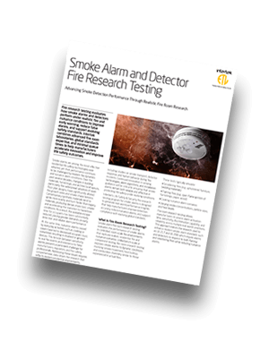 Smoke Alarm and Detector Fire Research Testing | Fact Sheet