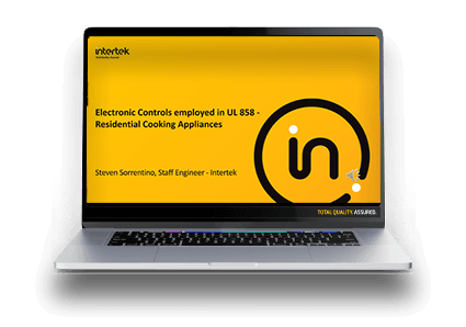 Functional Safety &ndash; Electronic Controls Use In Residential Cooking Appliances | Webinar