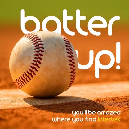 Baseball on the ground at a baseball field